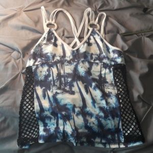 Tropical Exercise/Swim Top